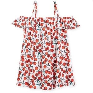 Milly Minis Girls Cherry‎ Eden Cold Shoulder Size 12